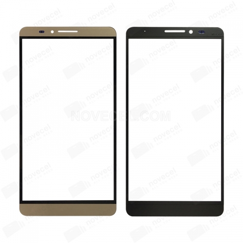 Front Outer Screen Glass Lens for Huawei Ascend Mate7 - Champagne
