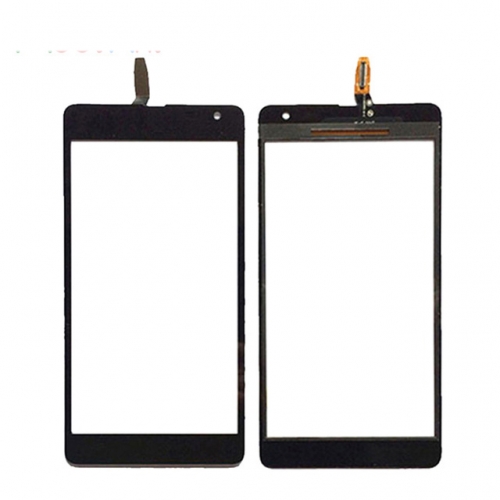 OEM Refurbished Front Touch Screen Glass for Nokia 535 2C Version - Black