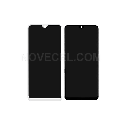 A Quality LCD Screen Display with Frame for OPPO F9 - Black