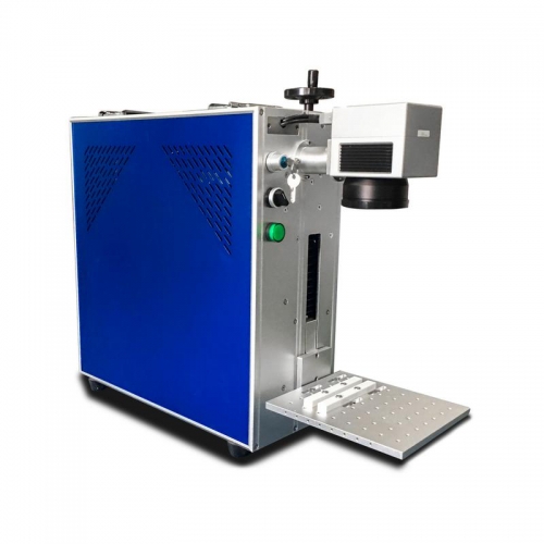 C5 20W Fibre Laser Marking Machine for Mobile Phone Rear Battery Glass Separating and Metal Engraving