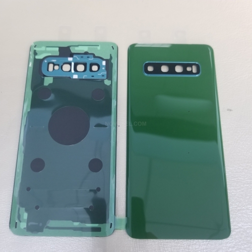 Back Cover with Camera Cover for Galaxy S10 G973-Prism Green