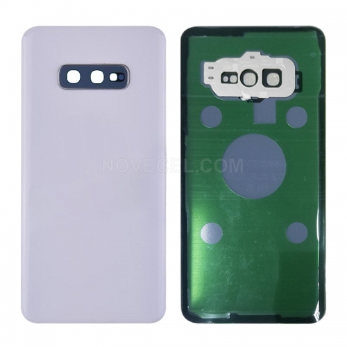 Back Cover with Camera Cover for GalaxyS10e_Prism White