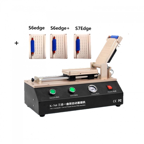 3 in 1 Automatic OCA Film Laminator For S6 Edge S6 Edge Plus S7 Edge