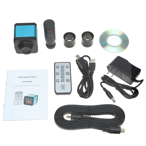 16MP HDMI 1080P HD USB Digital Industry Microscope Camera TF Card Video Recorder