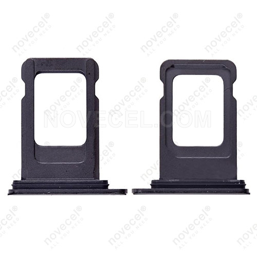 Sim Card Tray for XS Max(6.5 inches)(Single SIM Card Version) - Black