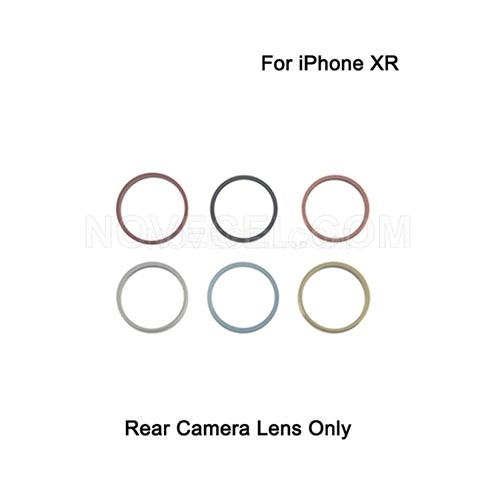 10 Pcs/Lot Rear Camera Ring Only for XR - Red