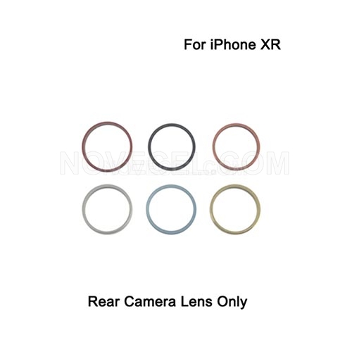 10 Pcs/Lot Rear Camera Ring Only for XR - White