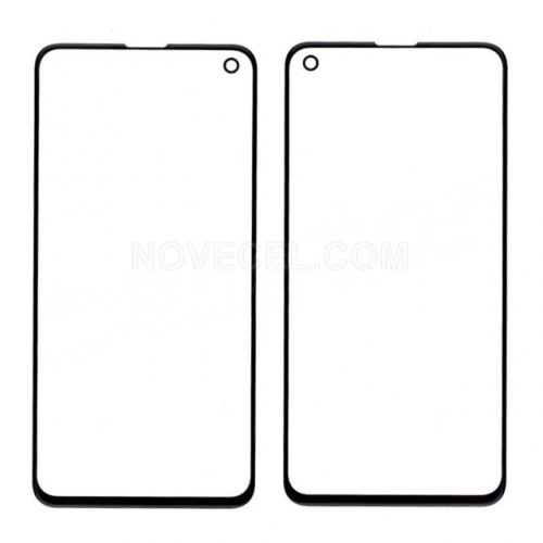 A+ Front Screen Glass Lens for Samsung Galaxy S10_Black