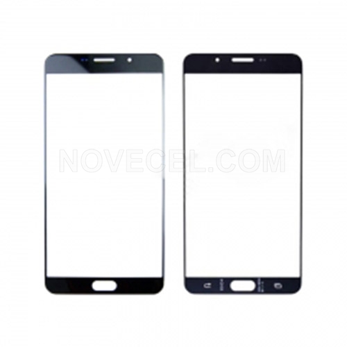 A+ Front Outer Screen Glass for Galaxy A9 (2018)/A920_Black