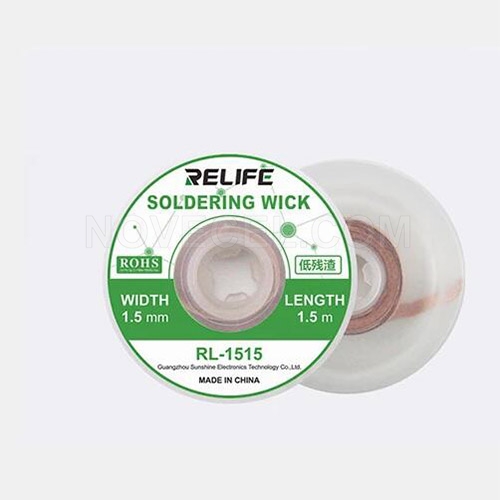 RELIFE RL-1515 Solder Wick_1.5 MM x 1.5 M