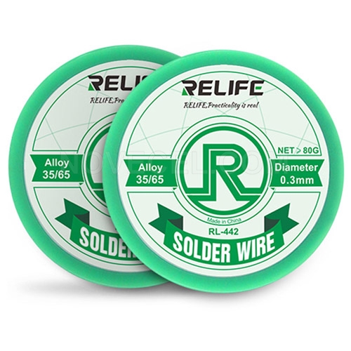 RELIFE RL-442 Mid-temperature Solder Wire_80 Grams