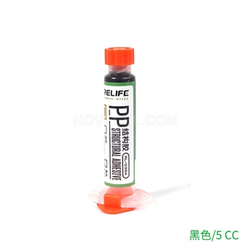 RELIFE RL-035A PP Structural Adhesive_Black_5 ML/Tube