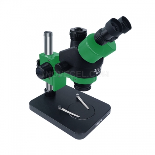 Relife RL-M3T 0.7-4.5X Trinocular HD Microscope_Green
