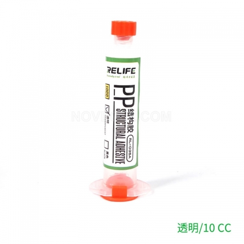 RELIFE RL-035A PP Structural Adhesive_Transparent_10 ML/Tube
