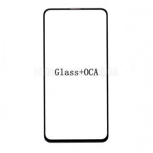 OCA Laminated Front Glass for Samsung Galaxy A80_Black