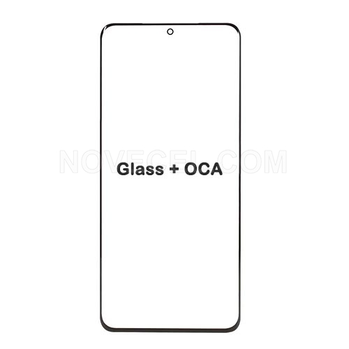 OCA Laminated Outer Glass for Moto E5 Plus_Black
