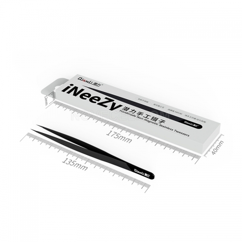 QianLi iNeeZy Non-Magnetic Stainless Tweezers_(135mm)