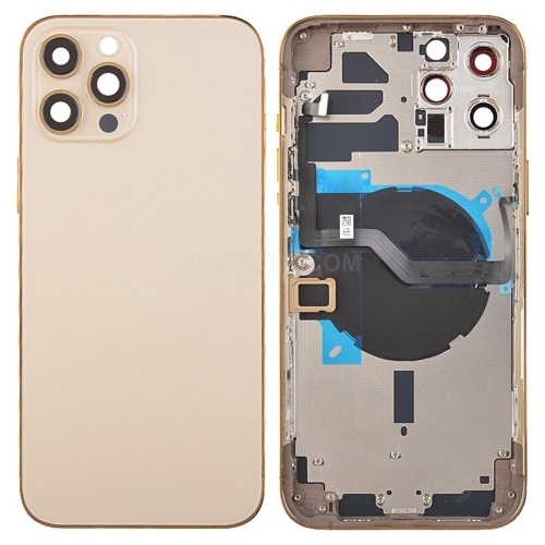 Back Housing for iPhone 12 Pro Max_Gold
