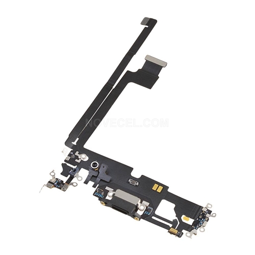 ORI Charging Port with Flex Cable for iPhone 12 Pro Max_Black