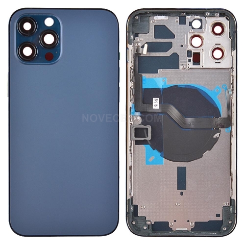 Back Housing for iPhone 12 Pro Max_Pacific Blue