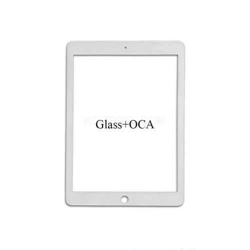 Front Screen Glass Lens with OCA for iPad 10.5 (2017)_White