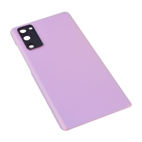 Back Cover with Camera Glass Lens for Samsung Galaxy S20 FE G780_Cloud Lavender