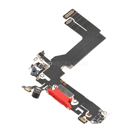 ORI Charging Port with Flex Cable for iPhone 13 mini_Red