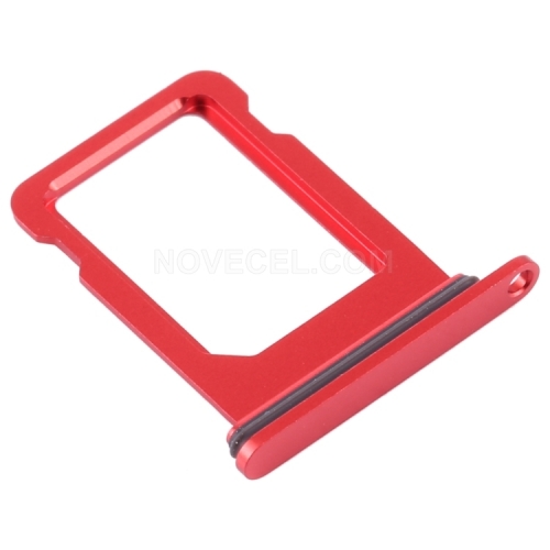 Single SIM Card Tray Holder for iPhone 12_Red