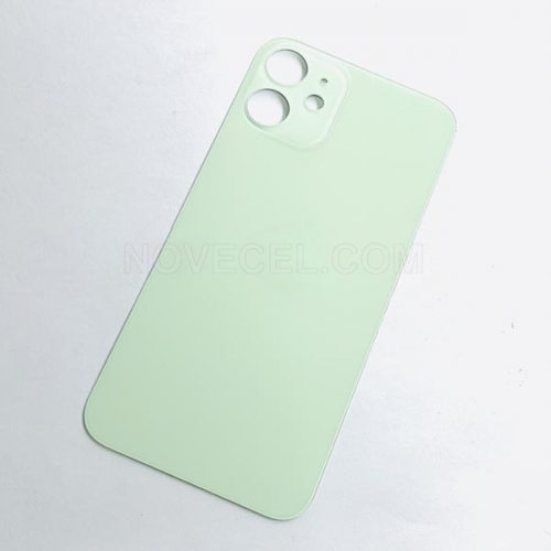 Big Hole Rear Glass Replacement Parts for iPhone 12 mini_Green