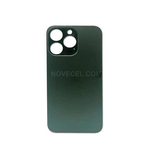 Big Hole Back Cover Glass Replacement for Apple iPhone 13 Pro_Green