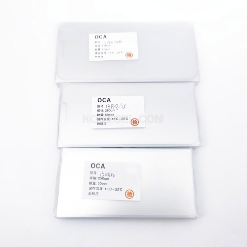 50 pcs/Lot 250um OCA Film for Apple iPhone 13 Pro Max