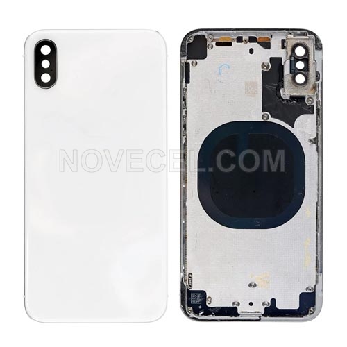 Full Rear Housing Cover for iPhone X_White