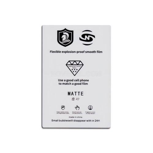 50 PCS/Lot Matte Hydrogel Protection Film_T438-D