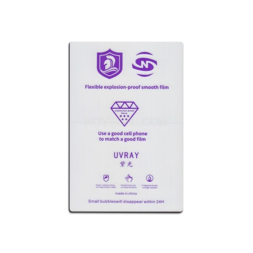 50 PCS/Lot UV Ray Hydrogel Protection Film_T438-M