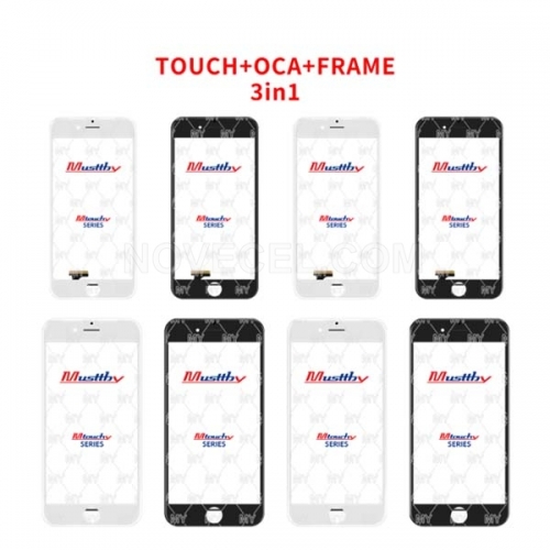 MY Series Touch+OCA+Frame for iPhone 8 Plus-Black