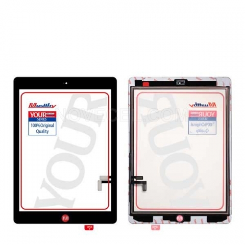 YOUR Series Touch+Sticker+Home for iPad 2-Black