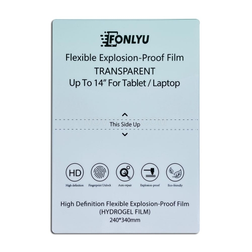 FONLYU 50 PCS/Lot 16-inch HD Hydrogel Protection Film