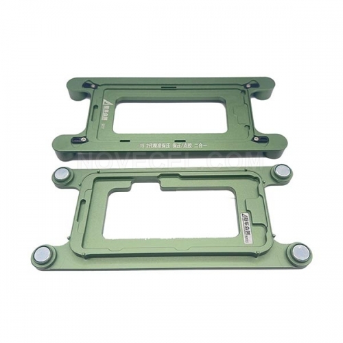 Frame Mould Pressure Holding and Frame Glue Alignment Fixture with Magnetics for iPhone 15 Pro