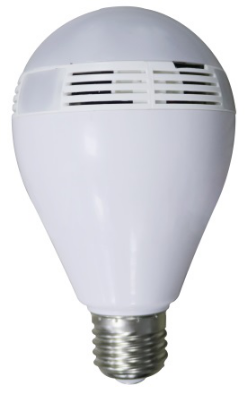 4.0mp Smart Hidden IR Lamp Wi-Fi Bulb Camera