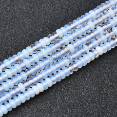 Opalite Plain Rondelles, Approx 2x4mm, Approx 38cm/strand Opalite Plain Rondelles, Approx 2x4mm, Approx 38cm/strand