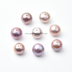 Special Offer Natural Color Bead-Cultured Through-drilled Edison Pearls, Approx 13-15mm, Sell by Piece