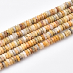 Crazy Agate Plain Rondelles, Approx 2.5x6mm, Approx 38cm/strand Crazy Agate Plain Rondelles, Approx 2.5x6mm, Approx 38cm/strand