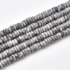 Earth Jasper Plain Rondelles, Approx 2.5x6mm, Approx 38cm/strand Earth Jasper Plain Rondelles, Approx 2.5x6mm, Approx 38cm/strand