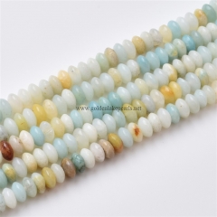 Amazonite Plain Saucers, Approx 3x6mm, Approx 38cm/strand