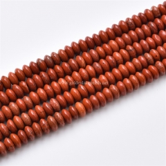 Red Jasper Plain Saucers, Approx 3x6mm, Approx 38cm/strand
