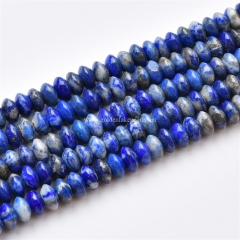 Natural Lapis Lazuli Plain Saucers, Approx 3x6mm, Approx 38cm/strand