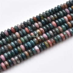 Fancy Jasper Plain Saucers, Approx 3x6mm, Approx 38cm/strand
