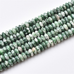 Green Spot Jasper Plain Saucers, Approx 3x6mm, Approx 38cm/strand Green Spot Jasper Plain Saucers, Approx 3x6mm, Approx 38cm/strand
