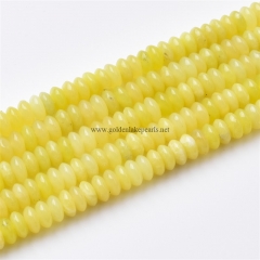 Lemon Jade Plain Saucers, Approx 3x6mm, Approx 38cm/strand Lemon Jade Plain Saucers, Approx 3x6mm, Approx 38cm/strand