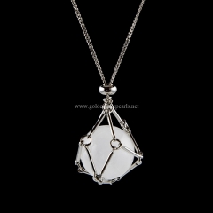 Clear Quartz Plain Rounds Stainless Steel Cable Chain Necklaces with Extension Chain, Approx 8mm, Approx 48+5cm Long
